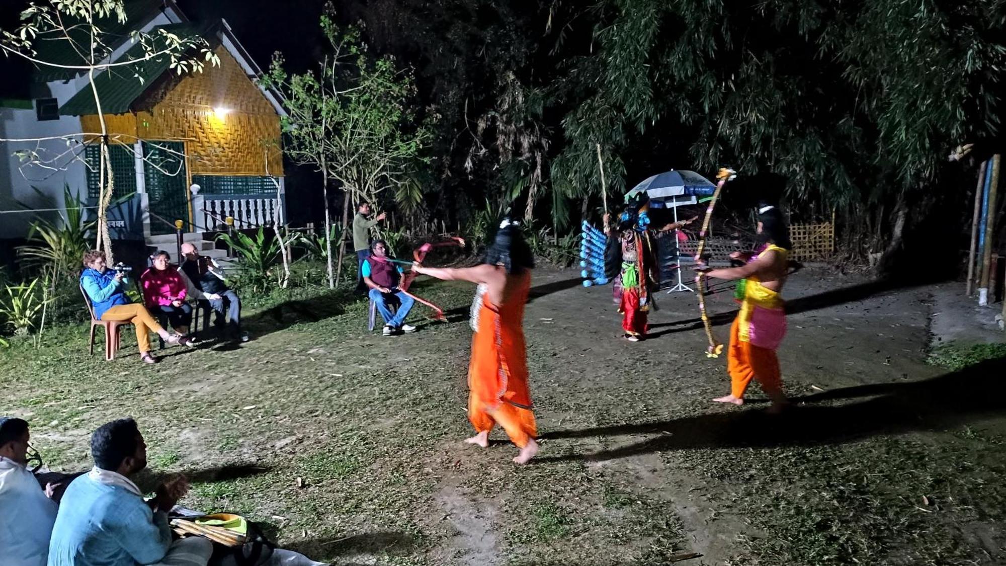 Jyoti Home Bamboo Garden Lodge Majuli Exterior foto